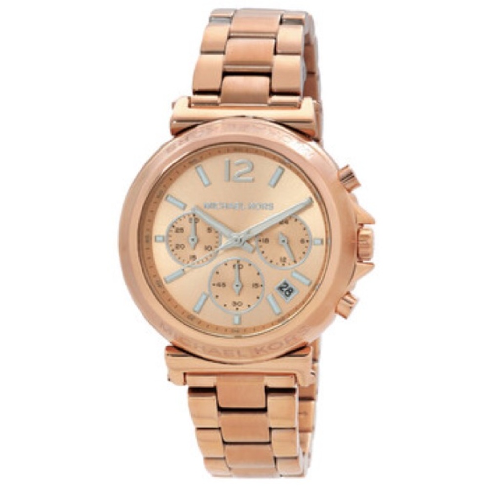 Michael Kors Rose Gold Chronograph Watch